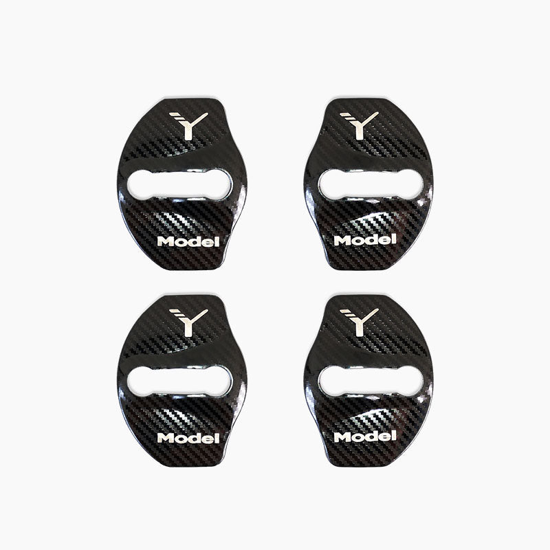 Door Latch Lock Protector (Set of 6) For Model Y - EVAAM