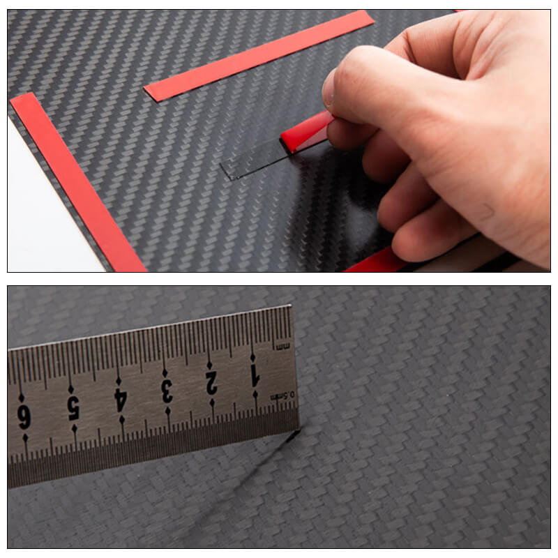 EVAAM Matte Real Carbon Fiber Center Console Cover for Model 3/Y 2021-2022 - EVAAM