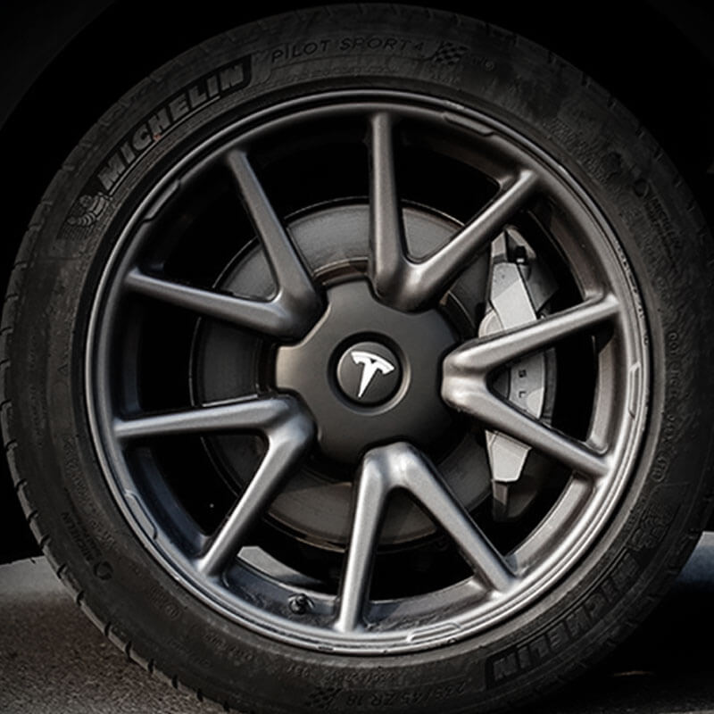 EVAAM Wheel Cap Kit for Model 3 Accessories - EVAAM