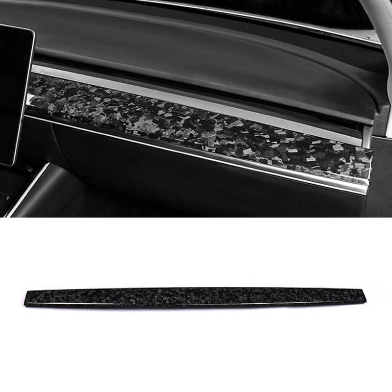 EVAAM Forged Real Carbon Fiber Dash board Cover for Model 3/Y 2017-2022 - EVAAM