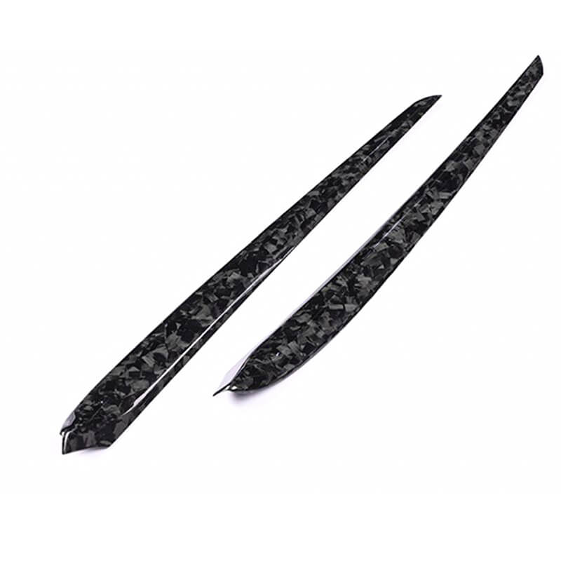 EVAAM Forged Real Carbon Fiber Interior Door Trim Cover for Model Y 2020-2022 - EVAAM