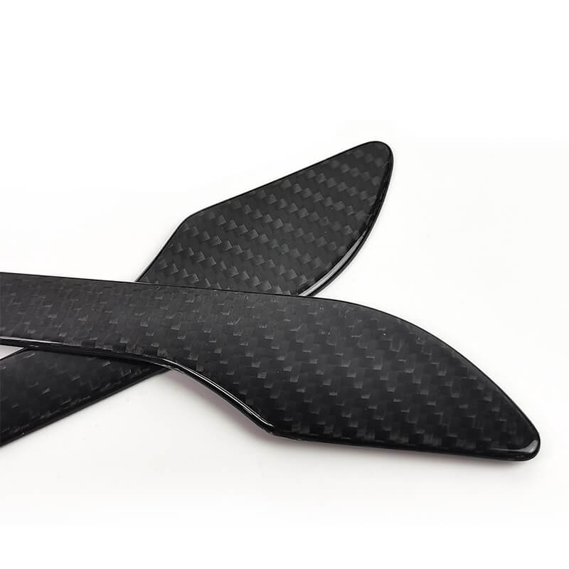EVAAM Matte Real Carbon Fiber Door Handle Cover for Model 3/Y 2021-2022 - EVAAM