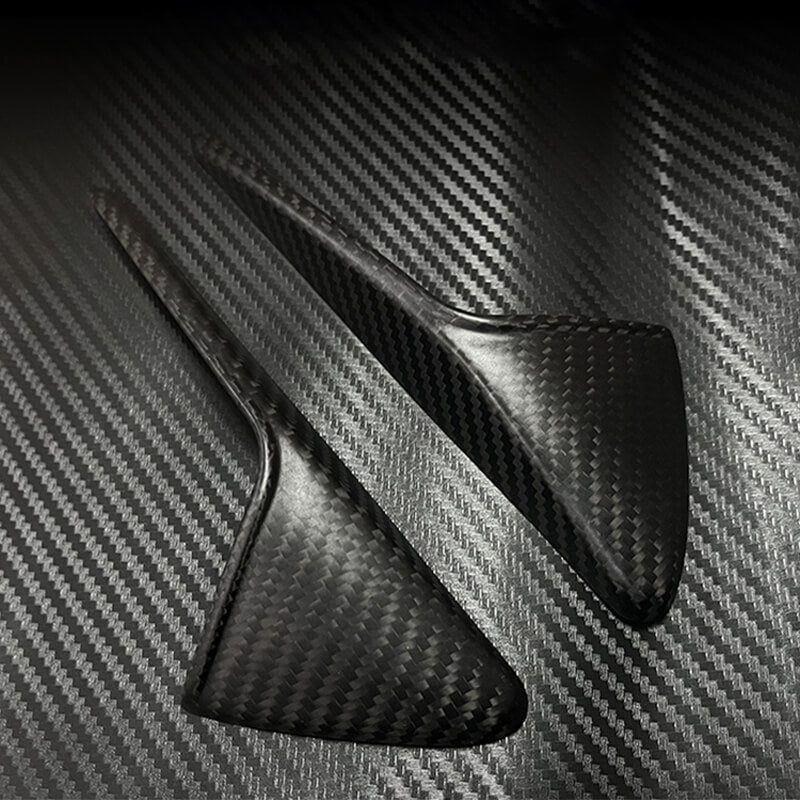 EVAAM Matte Real Carbon Fiber Turn Signal Cover for Model 3/Y 2021-2022 - EVAAM