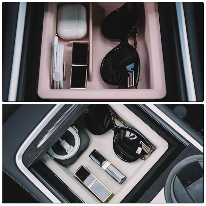 EVAAM Sliding Center Console Tray for Model 3/Y 2021-2022 Accessories - EVAAM