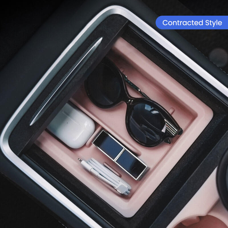 EVAAM Sliding Center Console Tray for Model 3/Y 2021-2022 Accessories - EVAAM