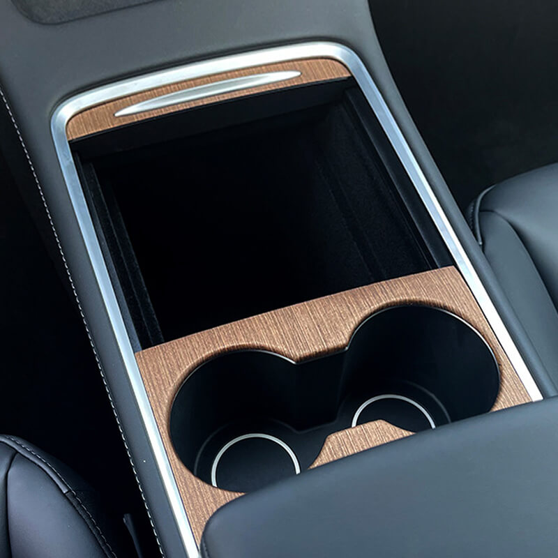 EVAAM Wood Style Center Console Wrap for Model 3/Y 2021-2022 Accessories - EVAAM