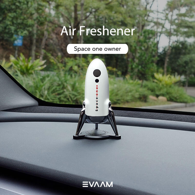 tesla model 3 y rocket shaped air freshener