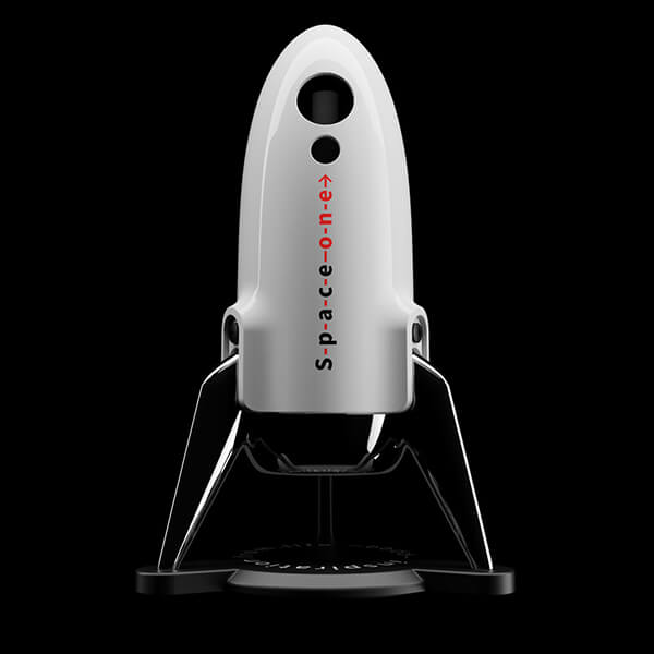 tesla model 3 y rocket shaped air freshener