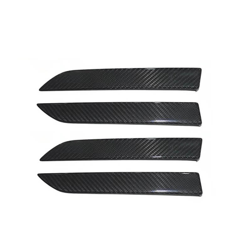 EVAAM Gloss Real Carbon Fiber Door Handle Cover for Model X - EVAAM