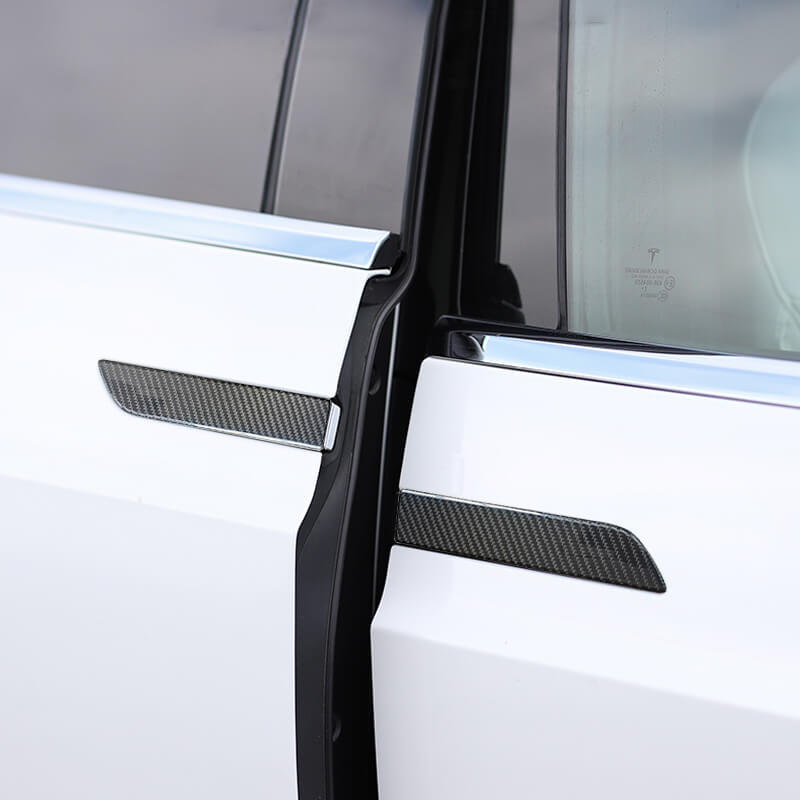 EVAAM Gloss Real Carbon Fiber Door Handle Cover for Model X - EVAAM