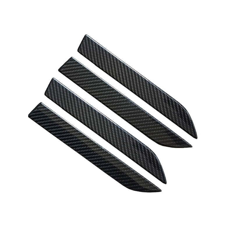 EVAAM Gloss Real Carbon Fiber Door Handle Cover for Model X - EVAAM