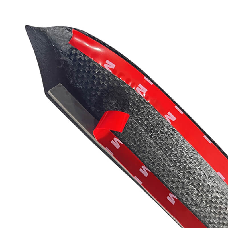 EVAAM Matte Real Carbon Fiber Interior Door Trim Cover for Model Y 2020-2022 - EVAAM