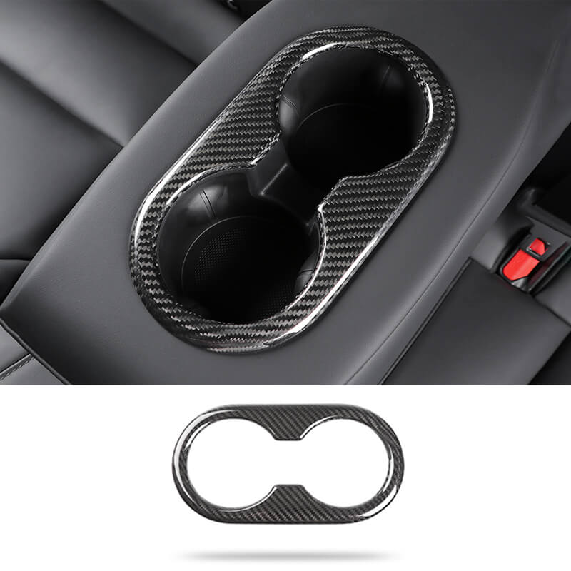 EVAAM Rear Center Console Cupholder Cover for Model 3/Y Accessories - EVAAM