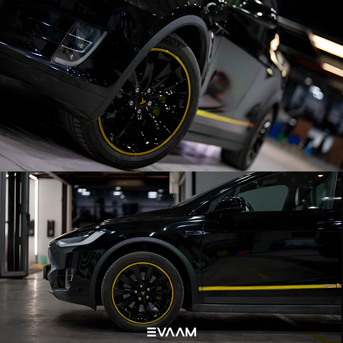 Summer Style: Tesla Rims, Emblems, and Custom Steering Wheels | EVAAM