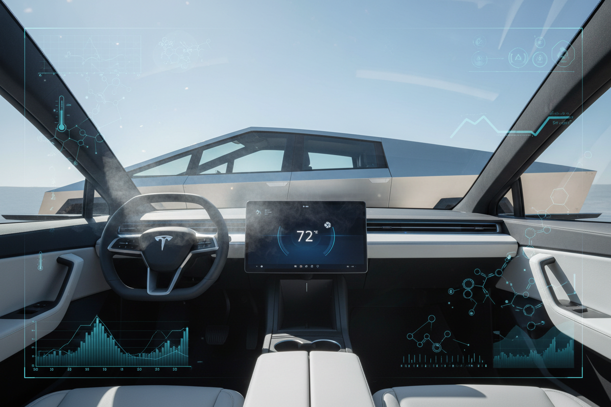 The Science of Staying Cool: A Guide to Optimizing Your Cybertruck’s Cabin Temperature