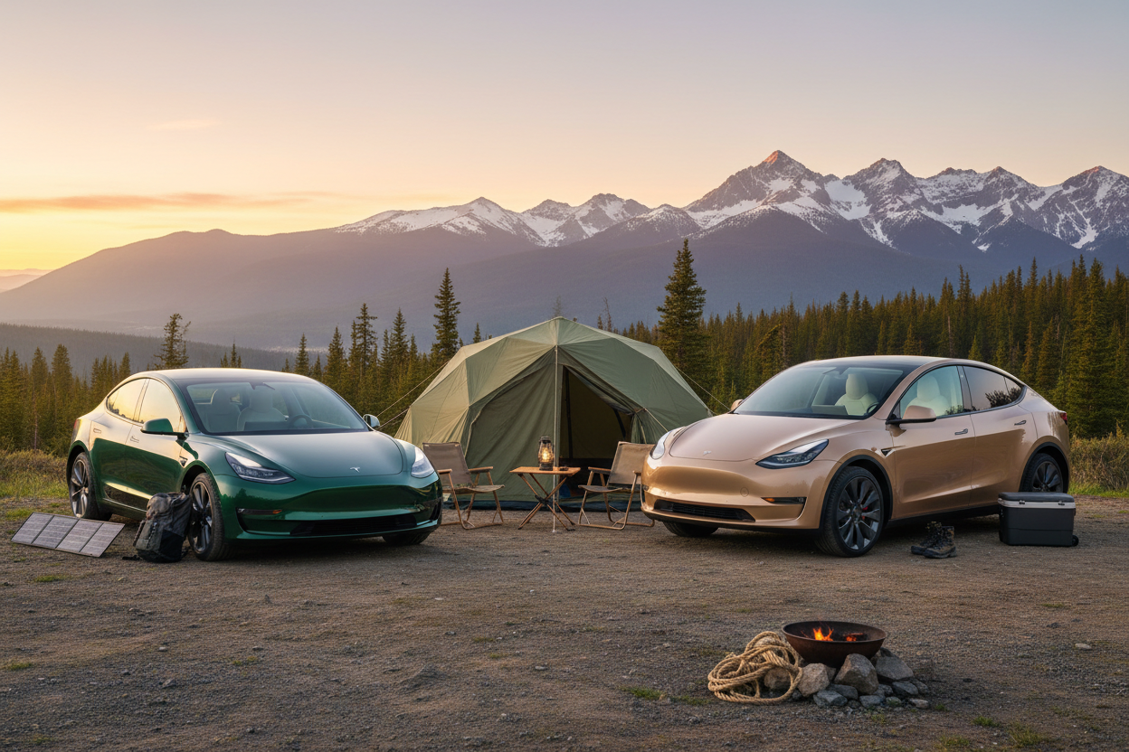 The Ultimate Comparison: Model 3 "Highland" vs. Model Y "Juniper" for Camping