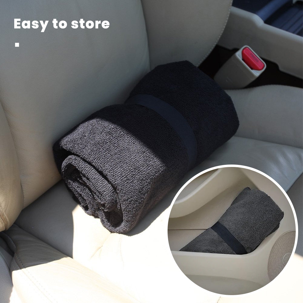 EVAAM® Washable Waterproof Towel Seat Cover Protector - Fits All Cars
