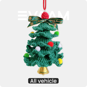 EVAAM® Christmas Car Rearview Mirror Hanging Decorations - EVAAM