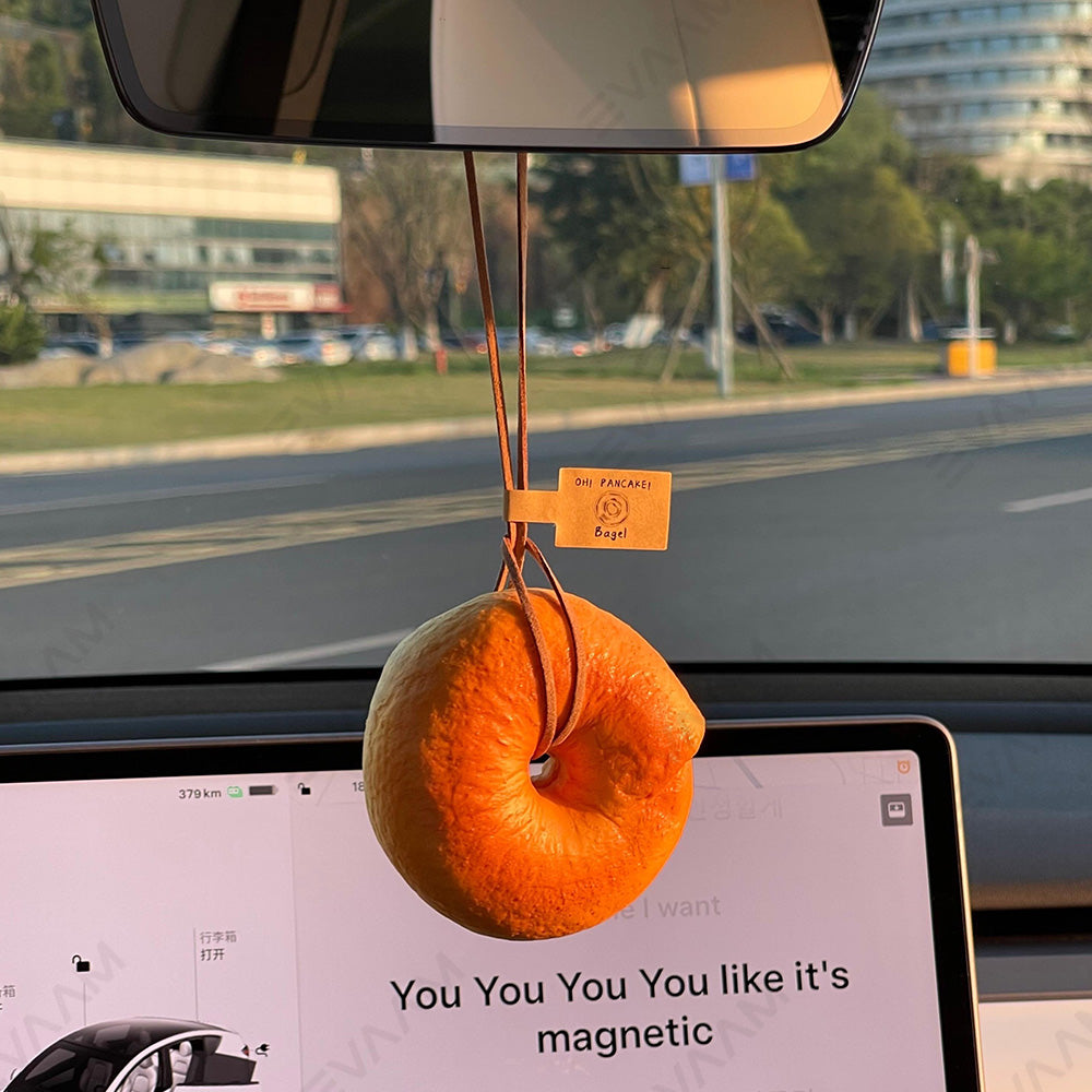 EVAAM® Bread and Avocado Pendant for Tesla Model 3/Y/S/X - EVAAM
