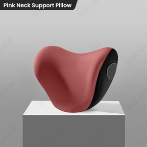 2024 EVAAM® Neck Support Pillow And Height Adjustable Lumbar Pillow Set for All Vehicle - EVAAM