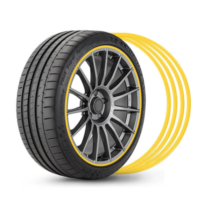 EVAAM® UPGRADE! Aluminum Alloy Wheel Rim Protector For All Brand Vehicles (4 PCS) - EVAAM