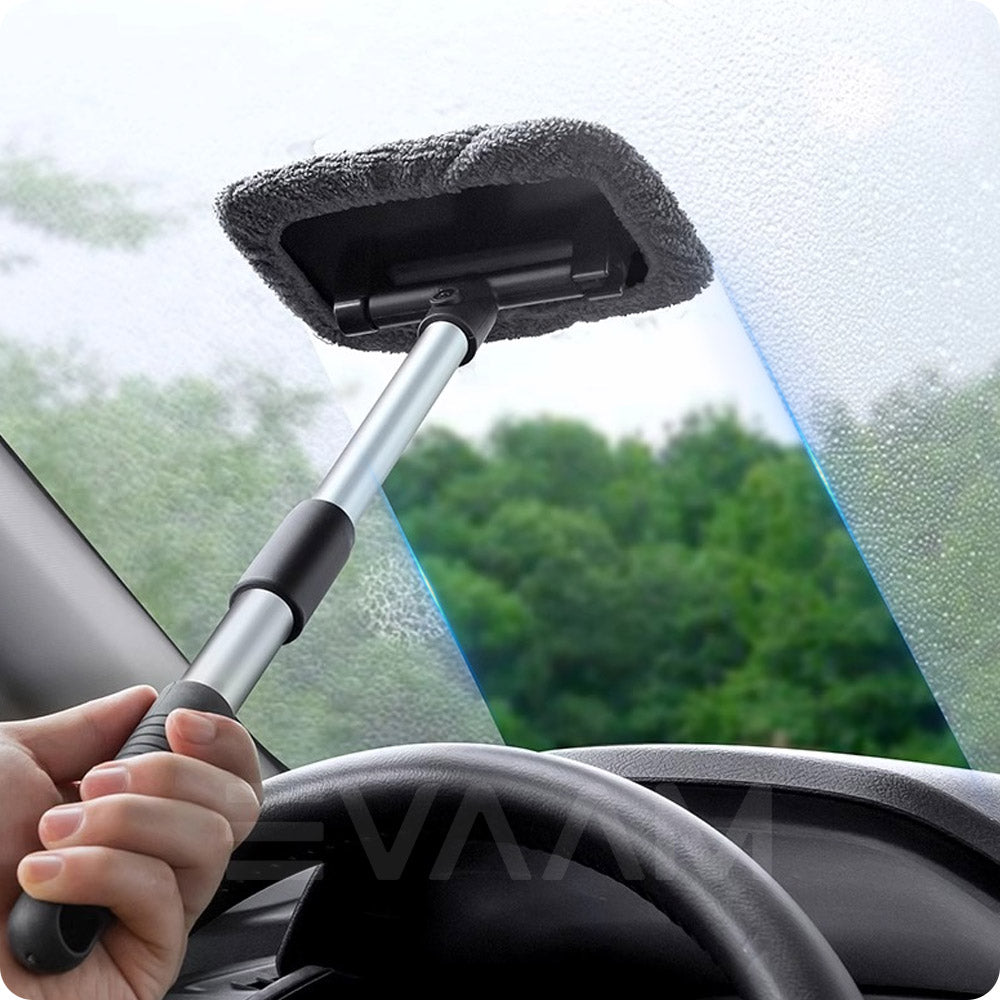 EVAAM® Windshield Defogger Brush - Glass Cleaning Brush for Tesla Model Y/3 - EVAAM