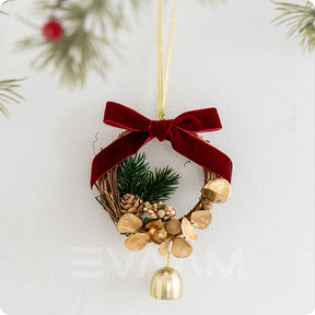 EVAAM® Christmas Tesla Christmas Jingle Bells Hanging Decorations - EVAAM
