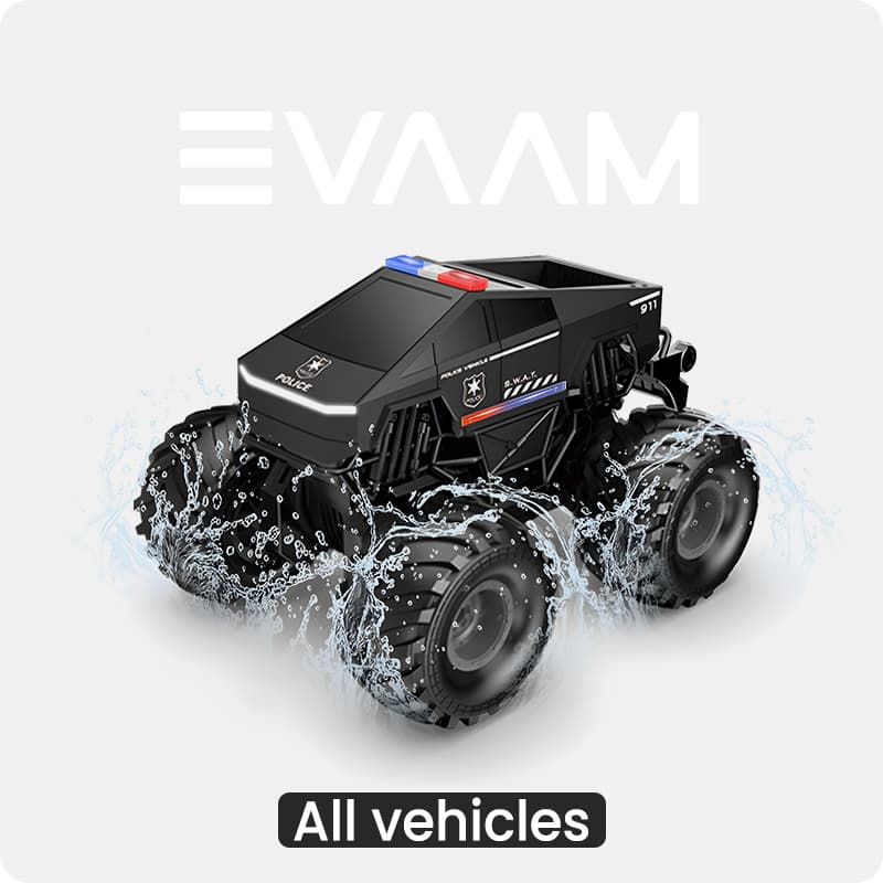 4WD Amphibious RC Stunt Car: Water Bullet Launcher, Mist Spray & LED Lights