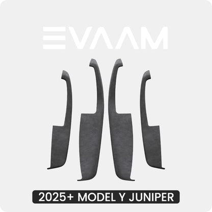 Genuine Alcantara Door Armrest Cover for Tesla Model Y Juniper 2025+