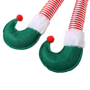 EVAAM® Trunk Santa Christmas Santa Claus Legs Decoration for Model 3/Y/S/X - EVAAM