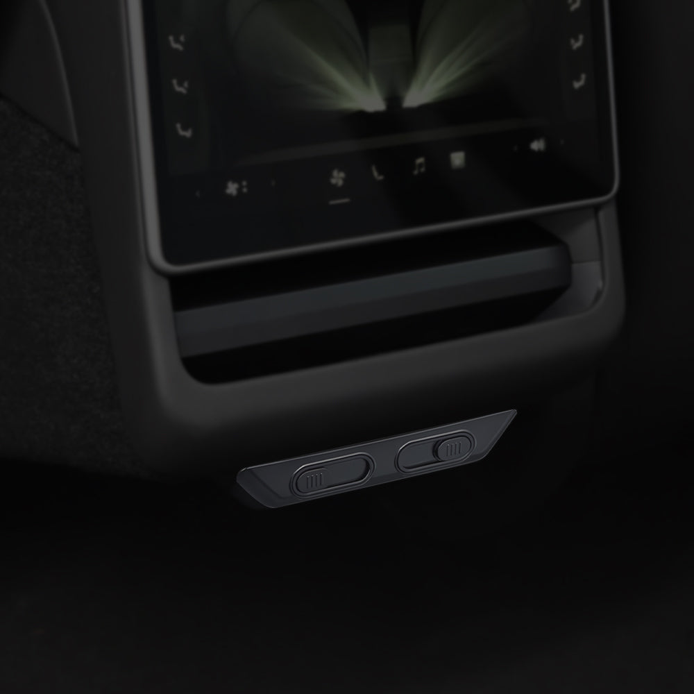 Rear Seat USB Port Protective Cover for Tesla Model Y Juniper 2025+ / Model 3 Highland 2024+