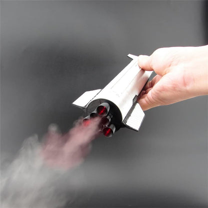 SpaceX Starship Rocket Model: Humidifier, Ornament & LED Mist Flame Effect Gift