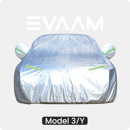 EVAAM® Oxford Fabric All Weather Car Cover for Model S/3/X/Y Accessories - EVAAM