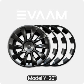 EVAAM® All-in-one Wheel Rim Protector for Tesla Model Y 20'' and Model Y 21'' Wheel(4 PCS)