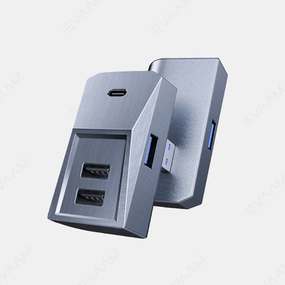 EVAAM® Cybertruck Style Glove Box Hub Docking Station for Tesla Model 3/Y - EVAAM