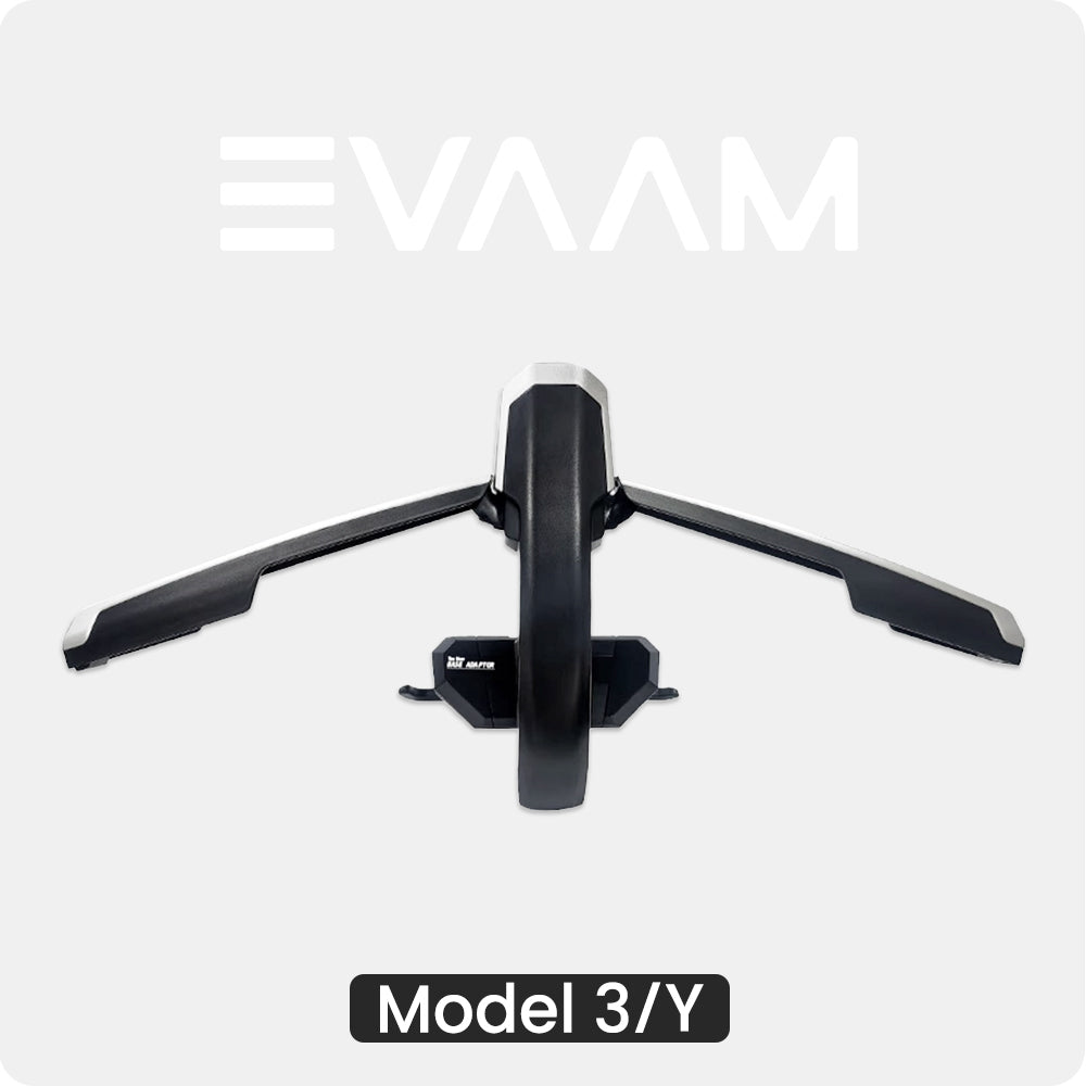 EVAAM® Back Seat Headrest Clothes Folding Hanger Tesla Model 3/Y (2018-2024)