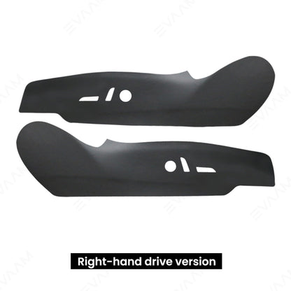 EVAAM® Seat Side Anti-Kick Leather Protection Mats - EVAAM