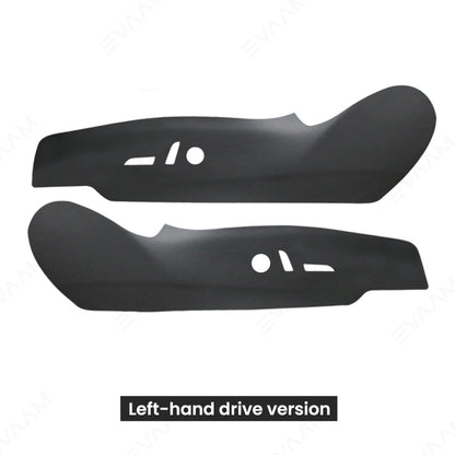 EVAAM® Seat Side Anti-Kick Leather Protection Mats - EVAAM