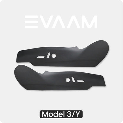 EVAAM® Seat Side Anti-Kick Leather Protection Mats - EVAAM