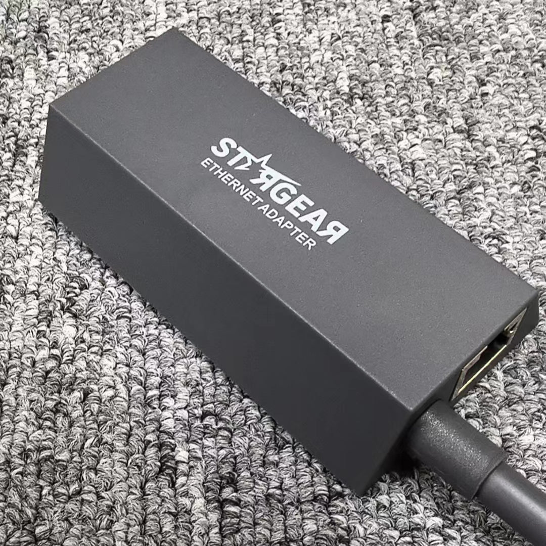 STARGEAR® Ethernet Adapter for Starlink Networks Gray adapter accessory for connection to Starlink Network Satellite V2 - EVAAM