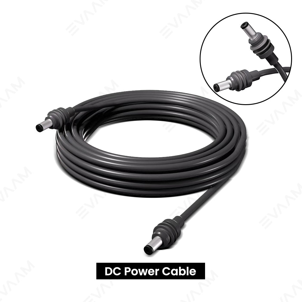 2M/6.5FT Starlink Mini DC Power Cable, 100W USB Type-C Input to Waterproof Barrel Jack Charging Cord, Work with 65W+ PD Source