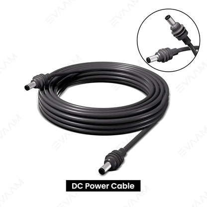 2M/6.5FT Starlink Mini DC Power Cable, 100W USB Type-C Input to Waterproof Barrel Jack Charging Cord, Work with 65W+ PD Source