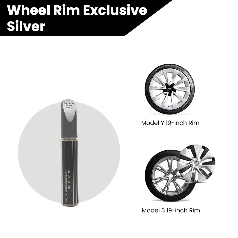 EVAAM® Wheel Rims Touch Up Paint Pens for Tesla - EVAAM