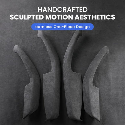 Genuine Alcantara Door Armrest Cover for Tesla Model Y Juniper 2025+