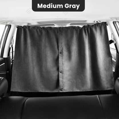 EVAAM® Rear Seat Privacy Curtains for Tesla Model 3/Y/S/X - EVAAM
