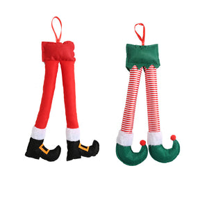 EVAAM® Trunk Santa Christmas Santa Claus Legs Decoration for Model 3/Y/S/X - EVAAM