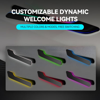 Ultimate RGB Auto-Presenting Door Handle Kit for Tesla Model 3 & Y