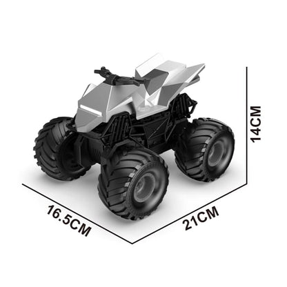 4WD Amphibious RC Stunt Car: Water Bullet Launcher, Mist Spray & LED Lights