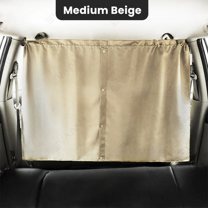 EVAAM® Rear Seat Privacy Curtains for Tesla Model 3/Y/S/X - EVAAM