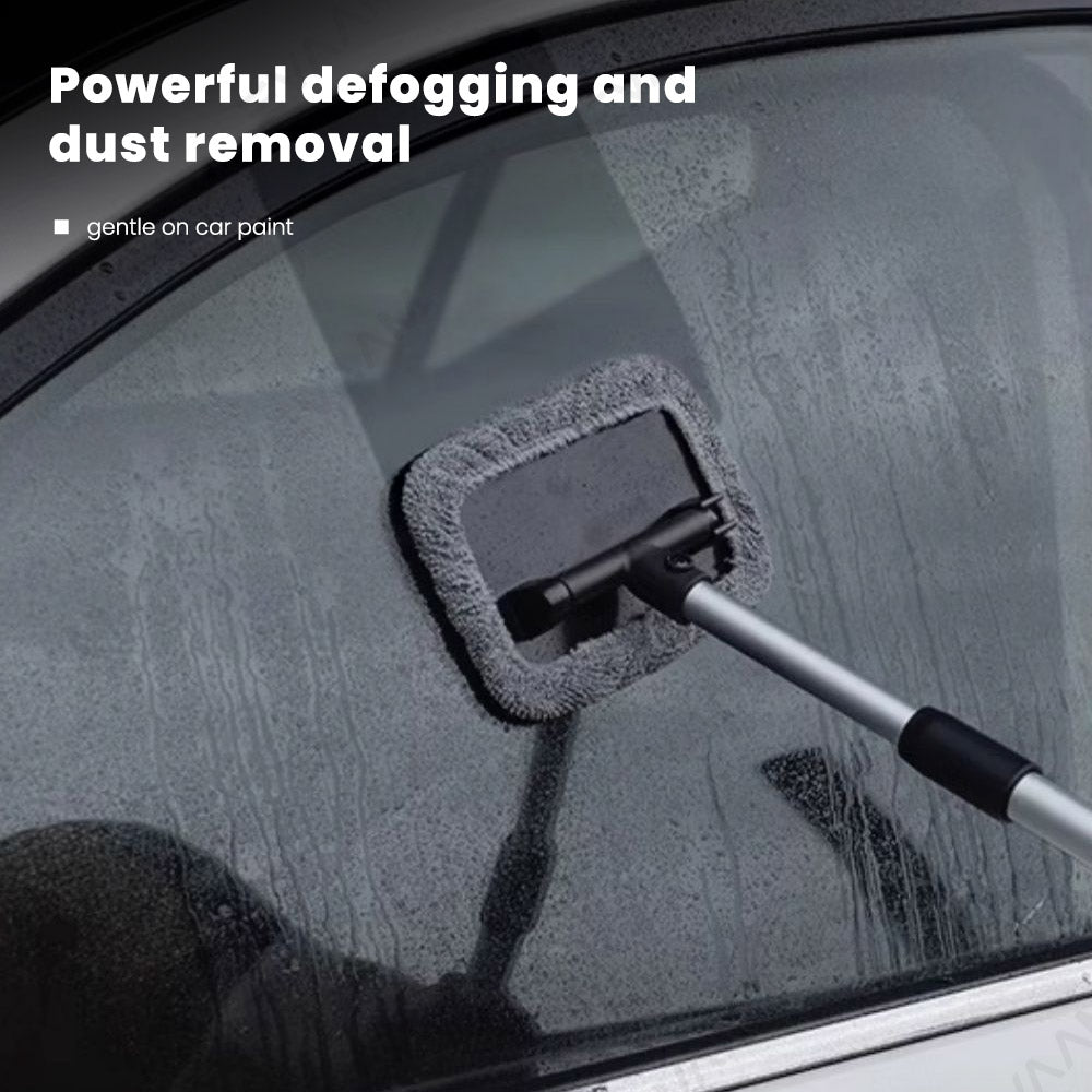 EVAAM® Windshield Defogger Brush - Glass Cleaning Brush for Tesla Model Y/3 - EVAAM